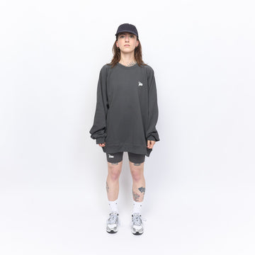 Patta - Woman Basic Raglan Crewneck Sweater (Raven)