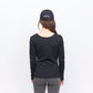 Patta Femme Basic Scoopneck Longsleeve T-Shirt (Black)