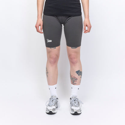 Patta - Femme Basic Washed Biker Shorts (Raven)