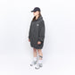 Patta - Femme Basic Washed Hooded Sweater Dress (Raven)