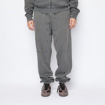 Patta - Studded Washed Jogging Pants (Volcanic Glass)