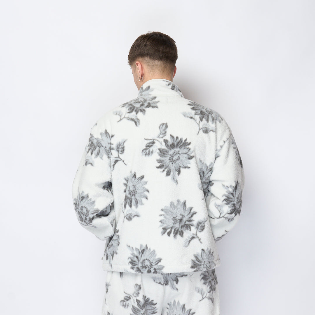 Patta - Sunflower Sherpa Fleece Jacket (Multi/Sunflower Aop)