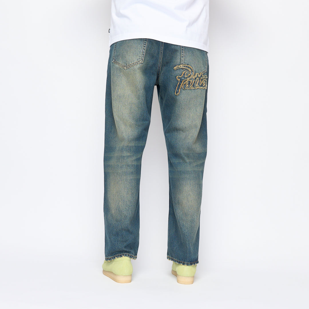 Patta - Whiskers Jeans (Vintage Blue)