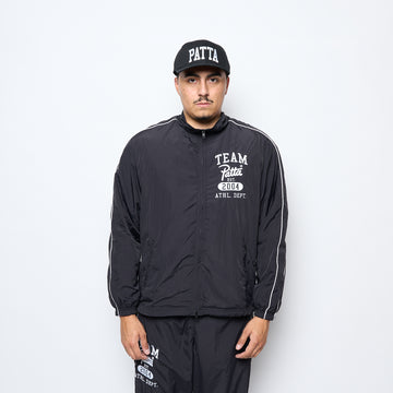 Patta - Athletic Nylon Track Jacket (Black)