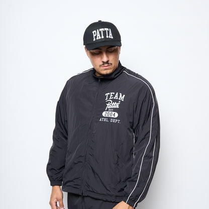 Patta - Athletic Nylon Track Jacket (Black)