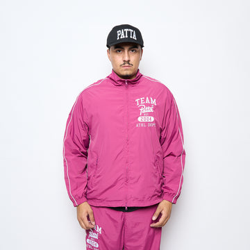 Patta - Athletic Nylon Track Jacket (Boysenberry)
