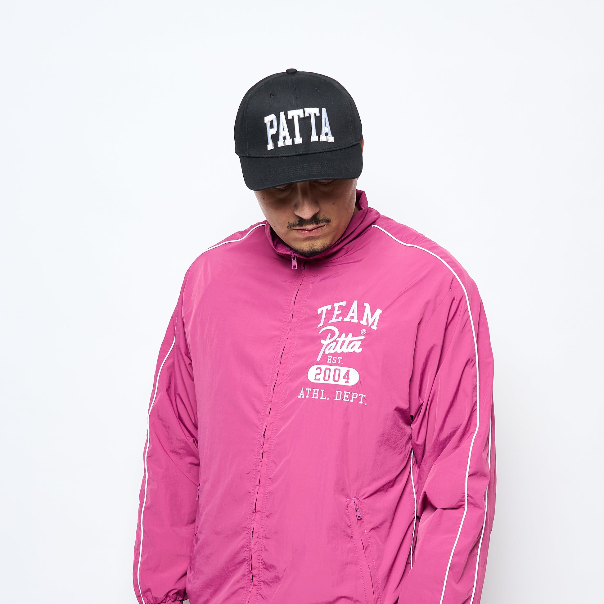 Patta - Athletic Nylon Track Jacket (Boysenberry)