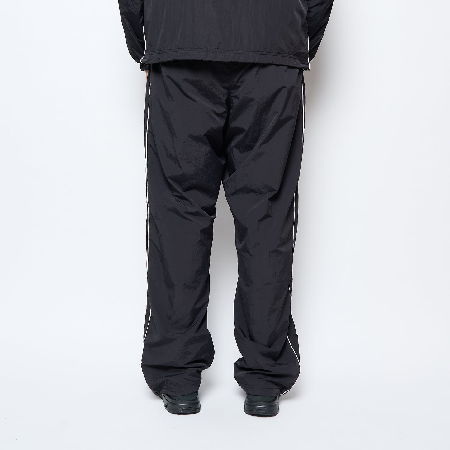 Patta - Athletic Nylon Track Pants (Black)