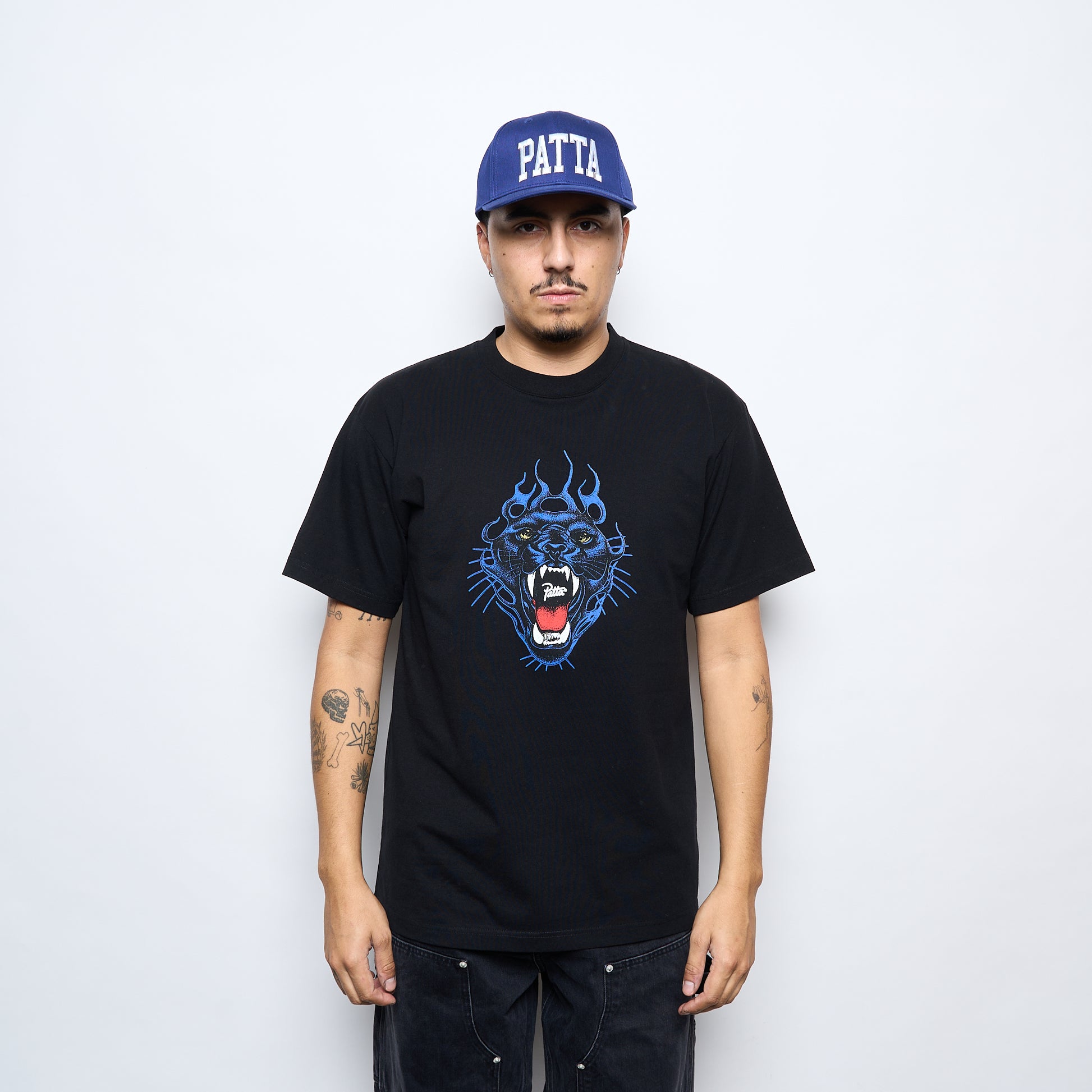 Patta - Fire Panther T-Shirt (Black)