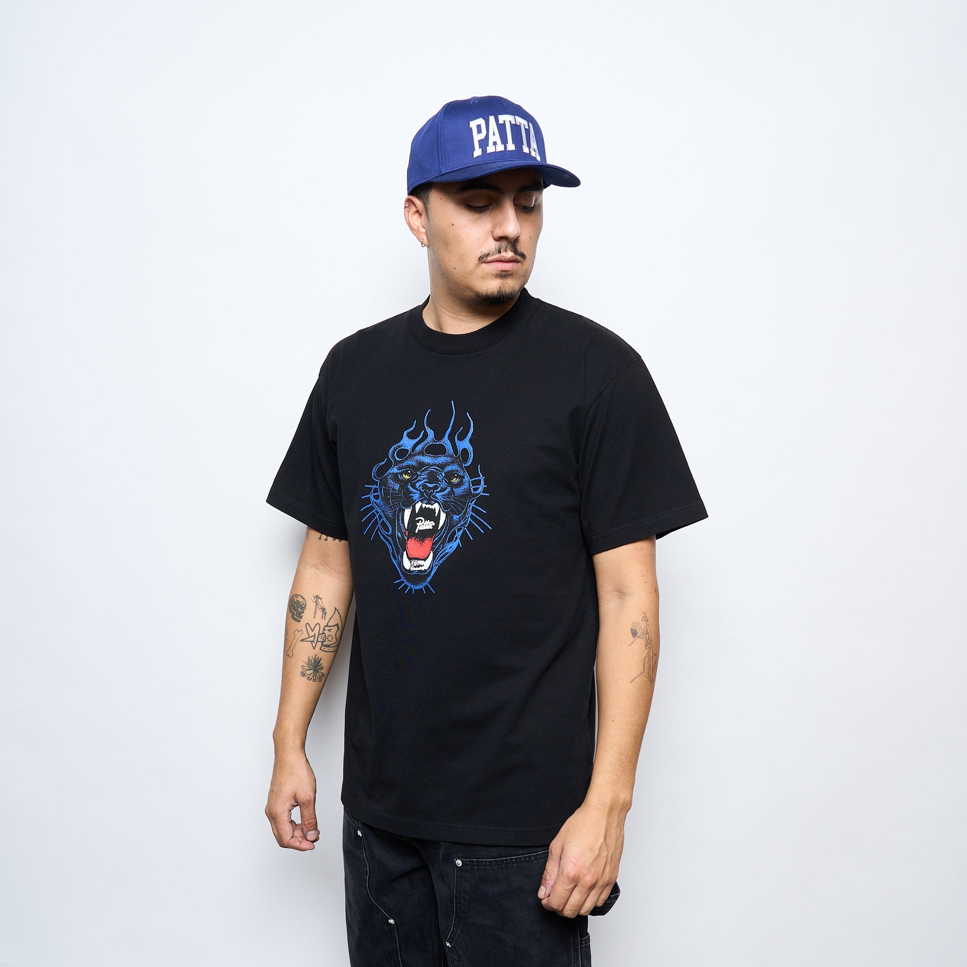 Patta - Fire Panther T-Shirt (Black)