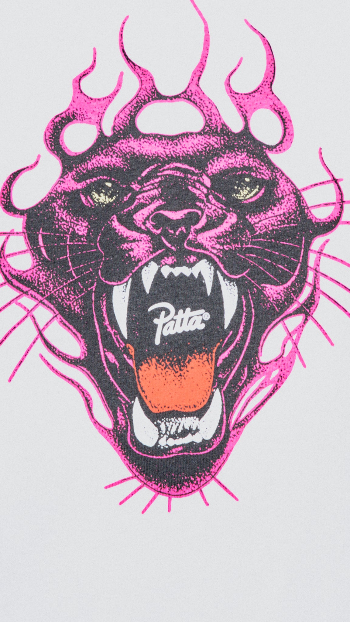 Patta - Fire Panther T-Shirt (White)