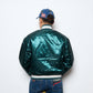 Patta -  Script Logo Satin Varsity Jacket (Bistro Green)
