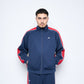 Patta - Tricot Straight Track jacket (Black Iris)