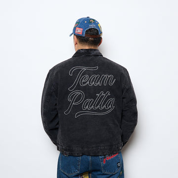Patta -  Washed Canvas Jacket (Black)