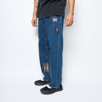 Patta - Whole Lotta Labels Denim Pants (Light Blue Denim)