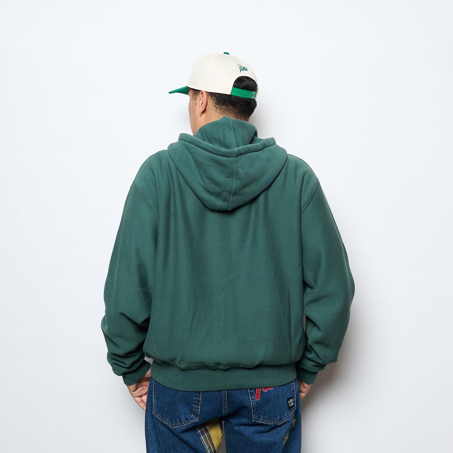 Patta - Zip Up Hooded Sweater (Bistro Green)
