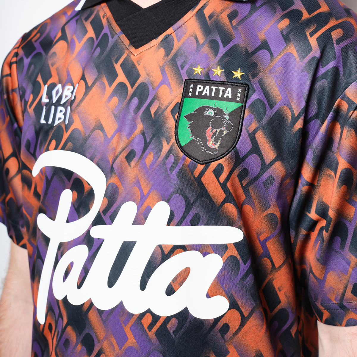 Patta All Over P Football Jersey (Pansy)