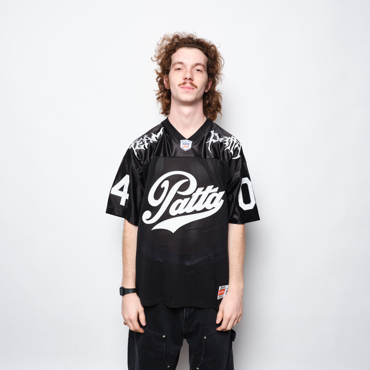 Patta American Football Jersey (Black)