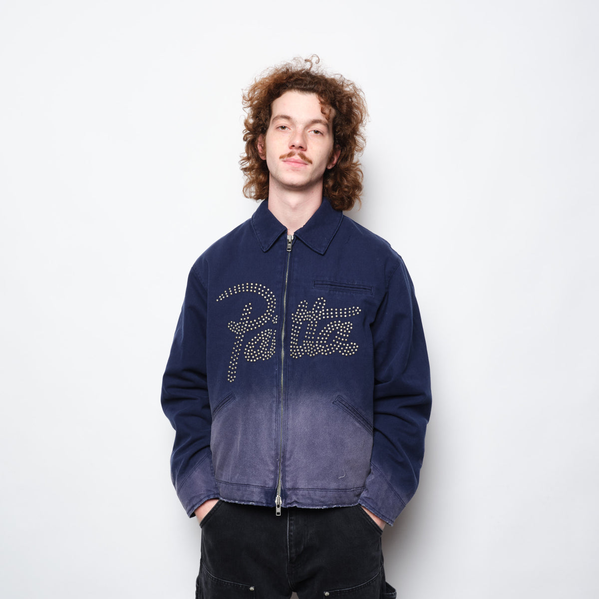 Patta Canvas Workwear Jacket (Peacoat)