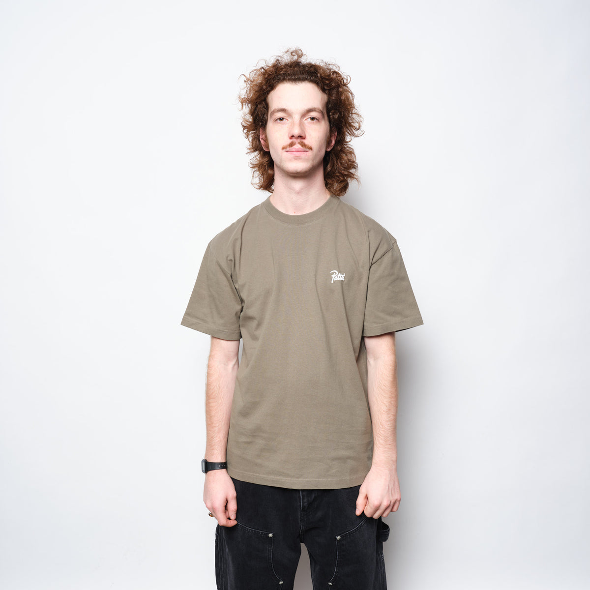 Patta Championship T-Shirt Dusty (Olive)