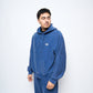 Patta Classic Acid Washed Hooded Sweater (Estate Blue)