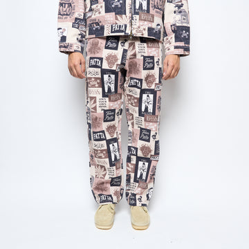Patta Collage Canvas Pants (Multi)