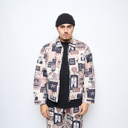 Patta Collage Insulated Canvas Jacket (Multi)