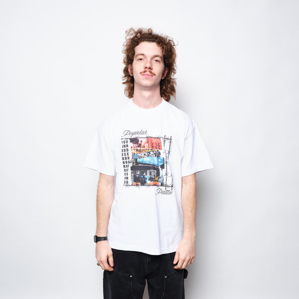 Patta Collage T-Shirt (White)