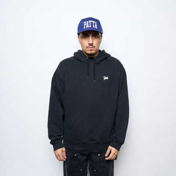 Patta Embroidered Fire Panther Hooded Sweater (Black)
