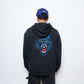 Patta Embroidered Fire Panther Hooded Sweater (Black)