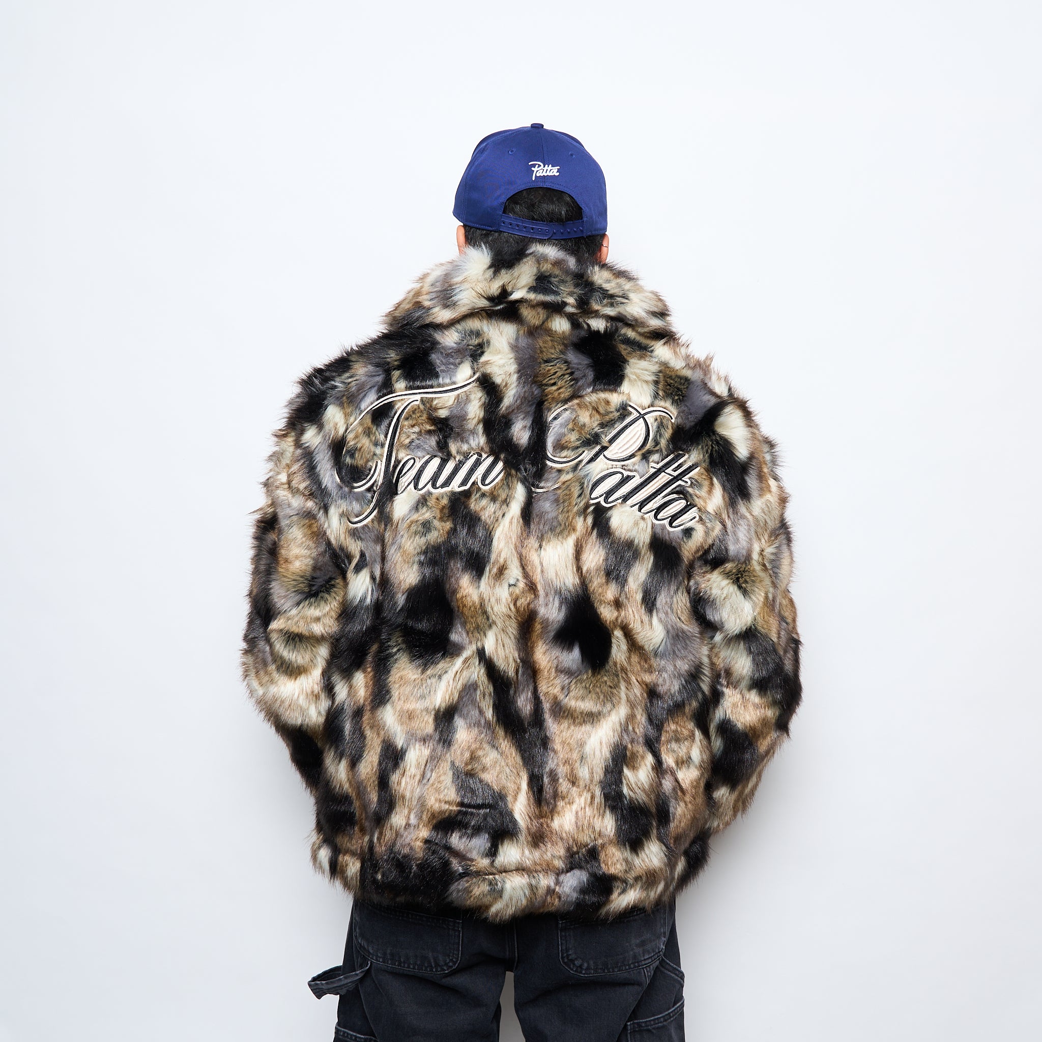 Patta Faux Fur Patchwork Jacket (Multi) – MILK STORE