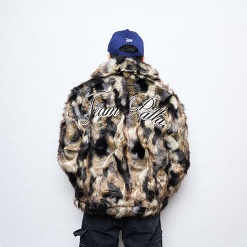 Patta Faux Fur Patchwork Jacket (Multi)