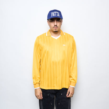 Patta Jacquard Striped Long Sleeve Jersey (Golden Rod)