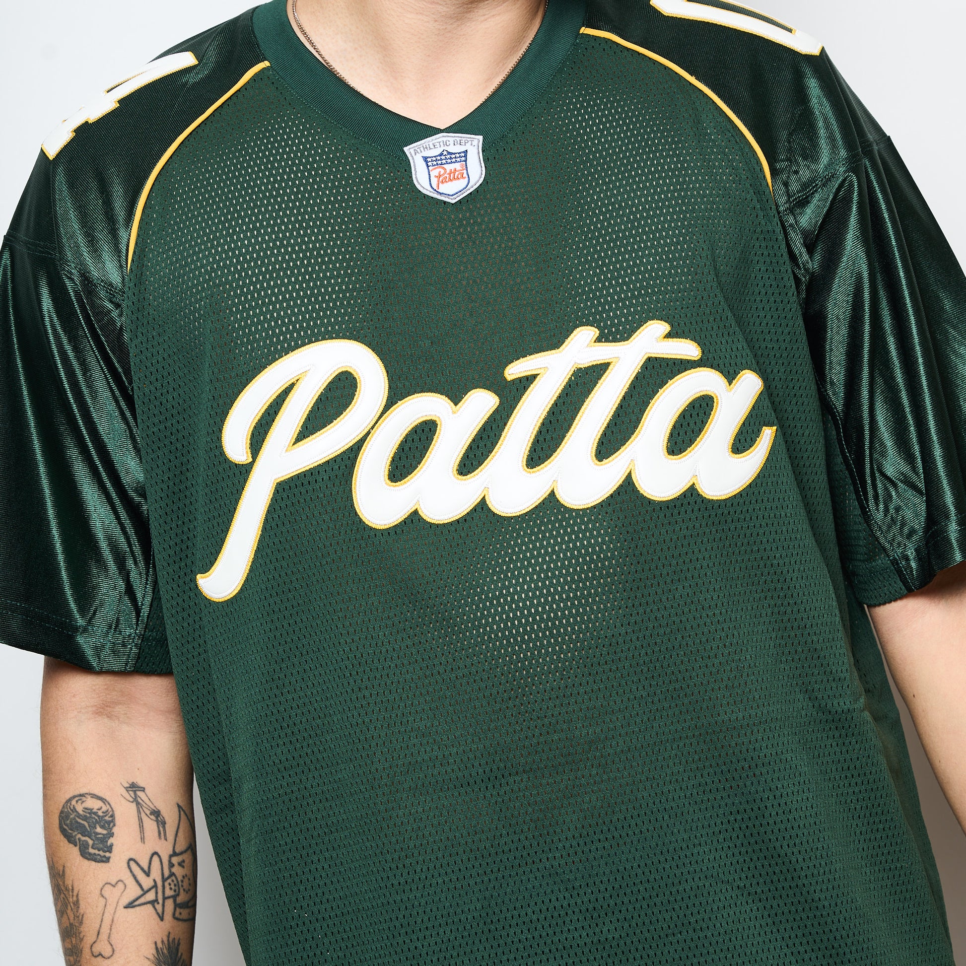 Patta NL - American Football Jersey (Pineneedle)