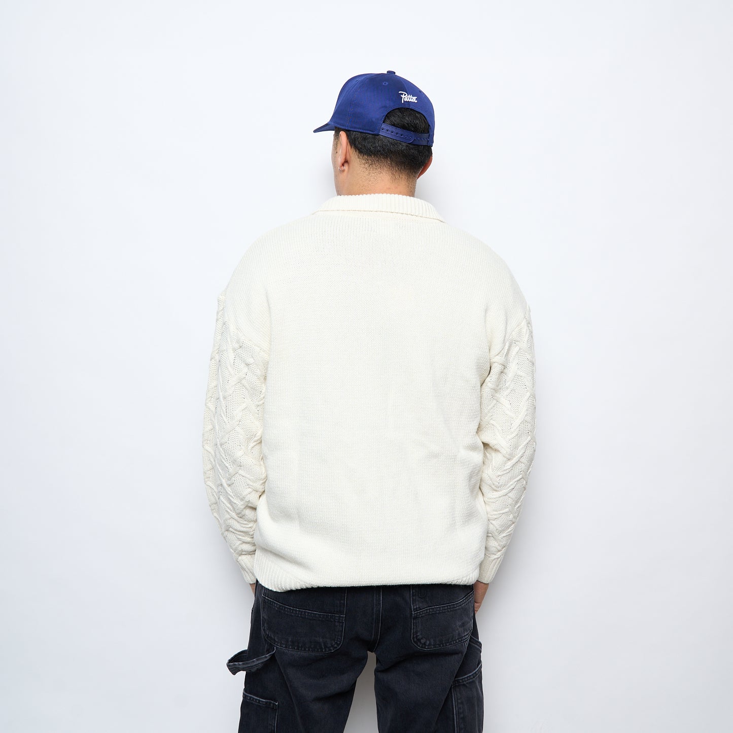 Patta Perfect Day Knitted Cardigan (Peyote)
