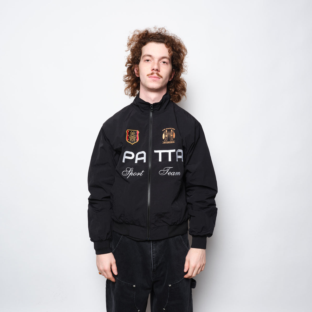 Patta Racing Team Track Jacket (Black)