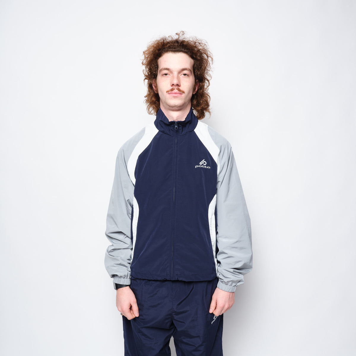 Patta Serpentine Track Top (Black Iris)
