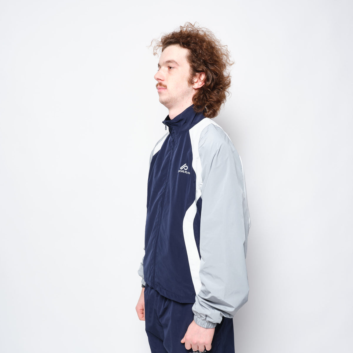 Patta Serpentine Track Top (Black Iris)