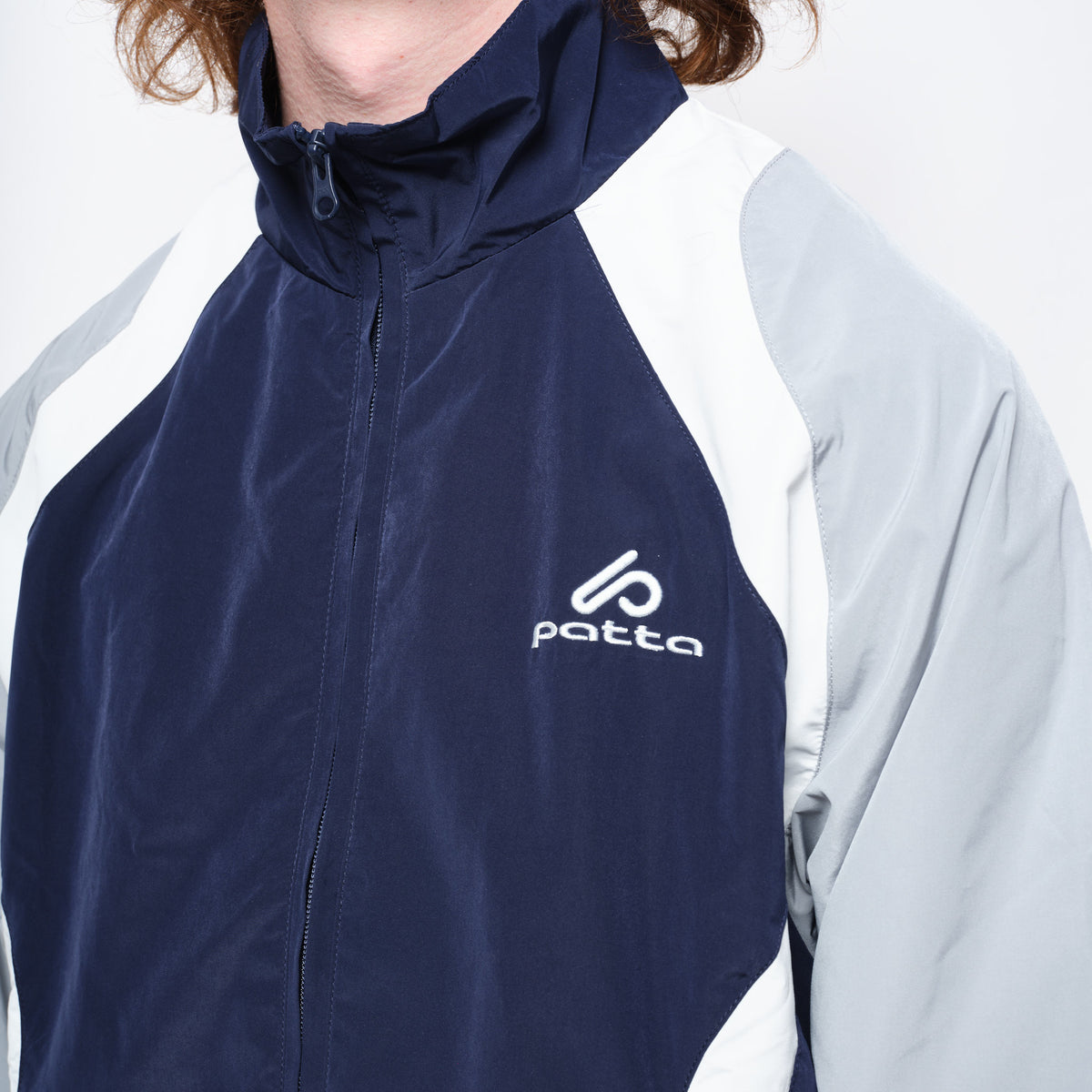 Patta Serpentine Track Top (Black Iris)