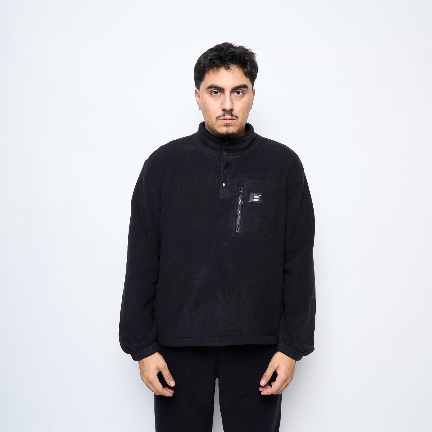 Patta Sherpa Fleece Overhead (Black)