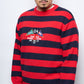 Patta Striped Flag Knitted Sweater (Multi)