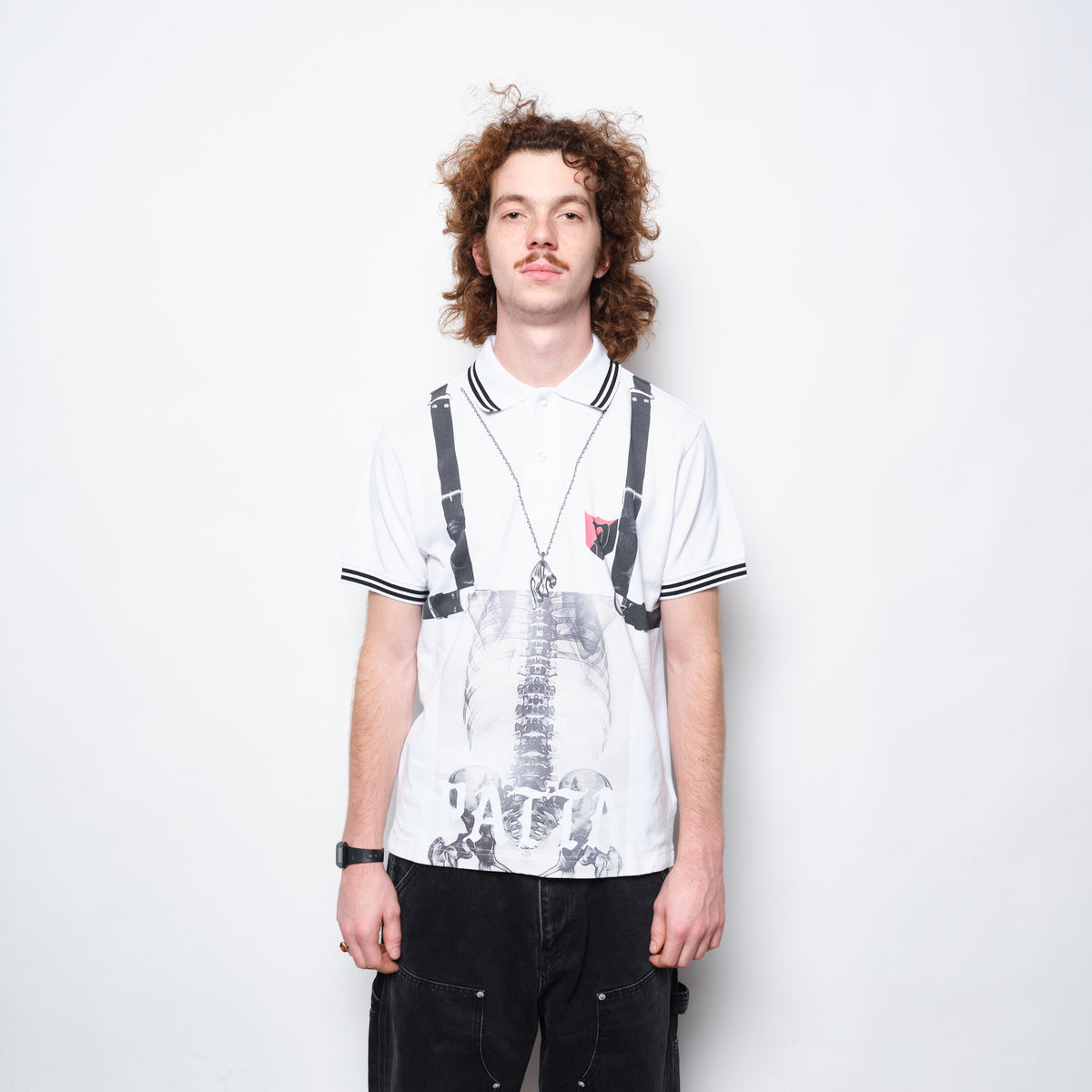 Patta X-Ray Polo Shirt (White)
