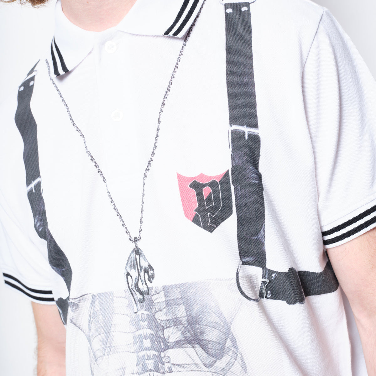 Patta X-Ray Polo Shirt (White)