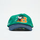 Peanuts x Butter Goods - Music Snapback Cap (Washed Kelly Green/Navy)