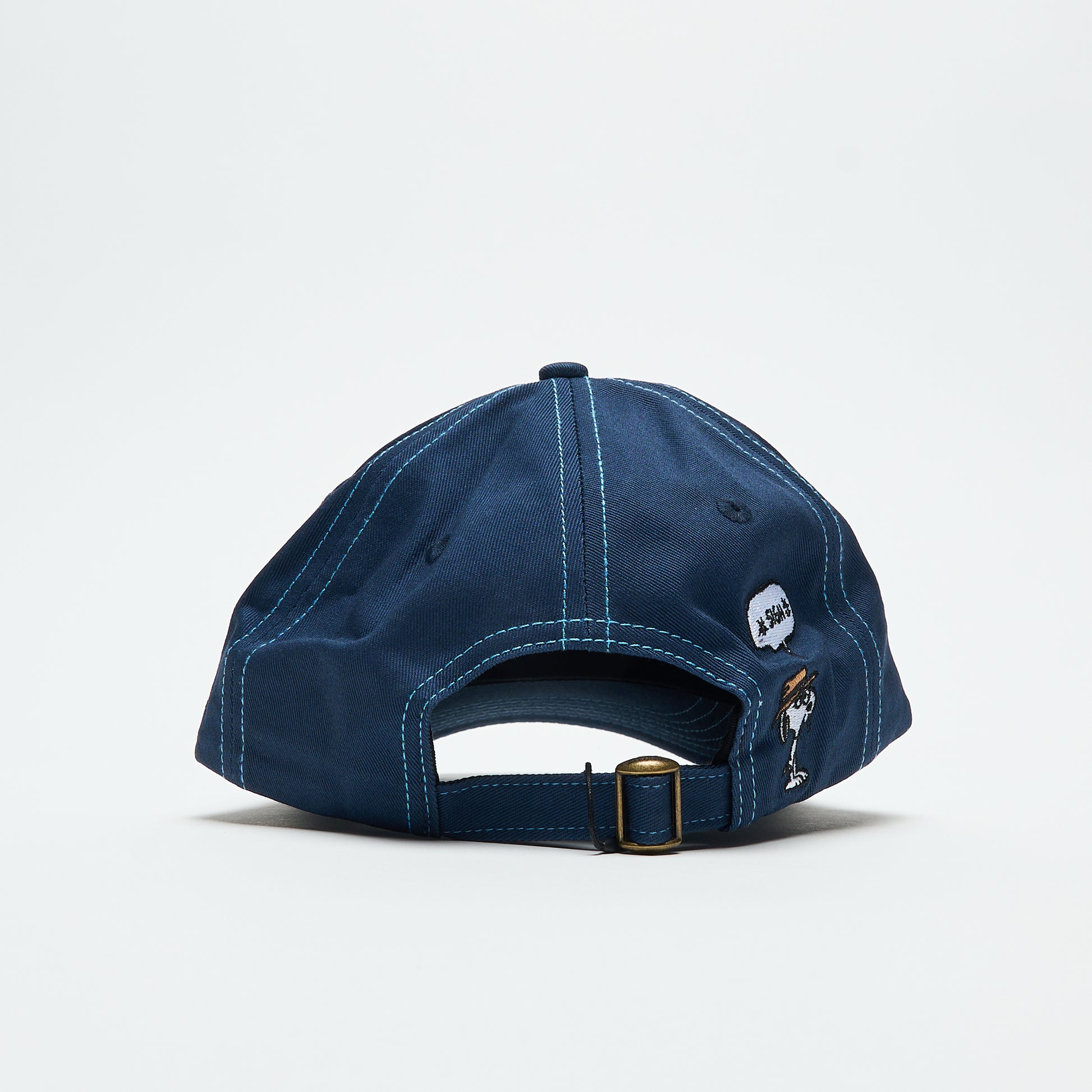 Peanuts x Butter Goods - Spike 5 Panel Cap (Navy/Light Blue)