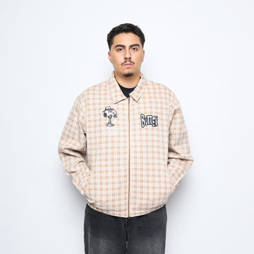 Peanuts x Butter Goods - Spike Jacket (Sandstone Plaid)
