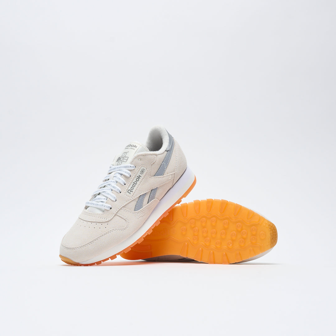 Places+Faces x Reebok - Classic Leather (Catalyst Chalk/Silver/White)