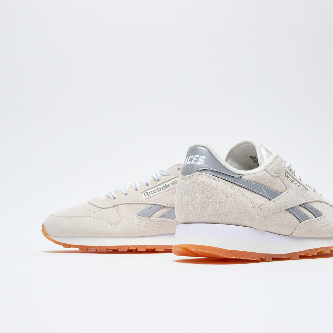Places+Faces x Reebok - Classic Leather (Catalyst Chalk/Silver/White)