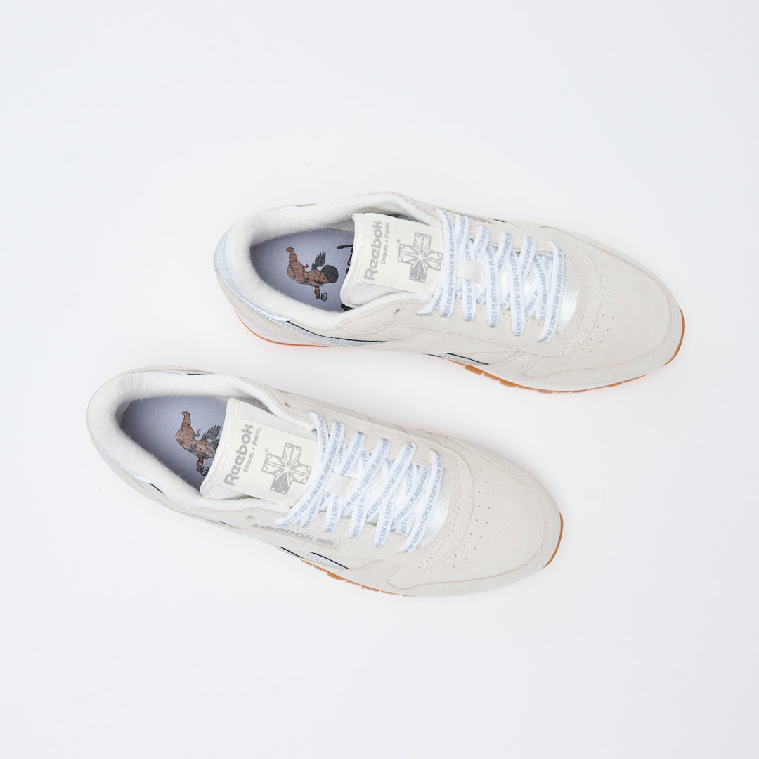 Places+Faces x Reebok - Classic Leather (Catalyst Chalk/Silver/White)