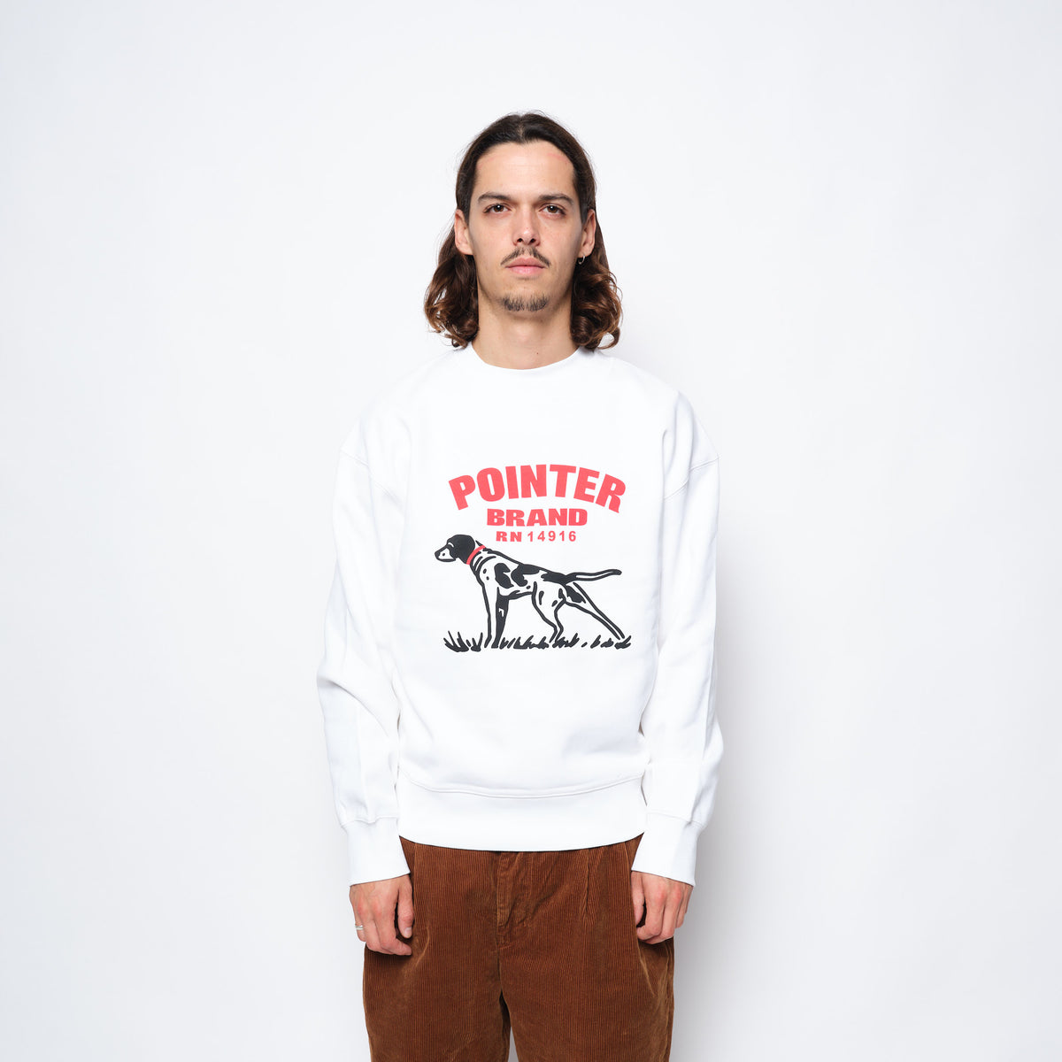 Pointer Brand - Bristol Sweat (White)
